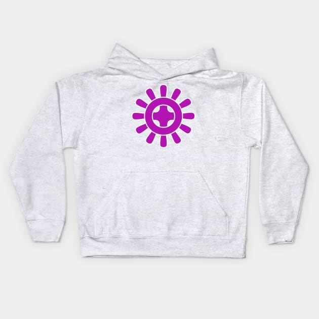 Brick Cog Gear Kids Hoodie by ChilleeW